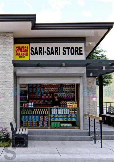 Small Store Design, Philippines House Design, Philippine Houses, Sari ...