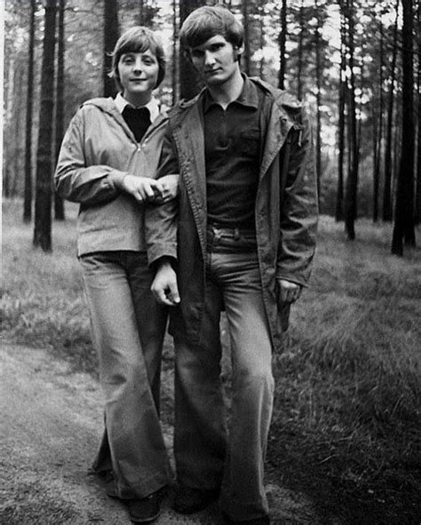 Daily History Picture: Young Merkel, Young Love - Beachcombing's ...