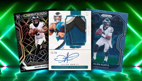 Jalen Hurts Rookie Card Rankings and What's the Most Valuable