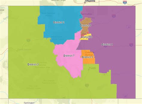 colorado congressional districts map 2022 - Marica Comer