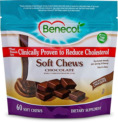 Benecol® Soft Chews - Dietary Supplement Made with Cholesterol-Lowering ...