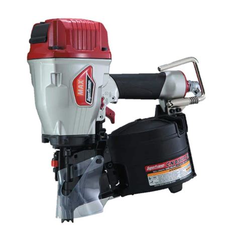 MAX SuperFramer 15 degree Coil Framing Nailer-CN890F2 - The Home Depot