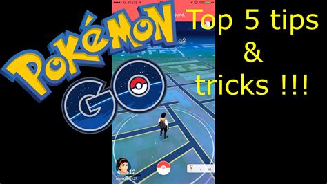 Pokemon GO - Tips & Tricks - YouTube