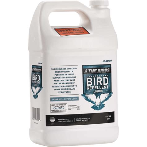 Bird-X Bird-Proof Liquid Spray, 1 Gallon | PECO Sales