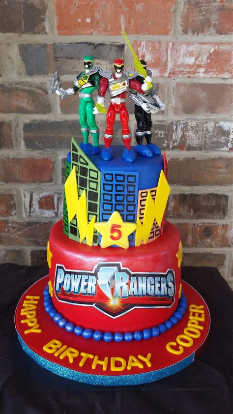 Power Rangers Cake by Max Amor Cakes. | Power ranger birthday, Power ...