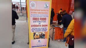 ISKCON News | ISKCON Ayodhya Serve Prasadam to Over a Hundred Thousand | ISKCON News