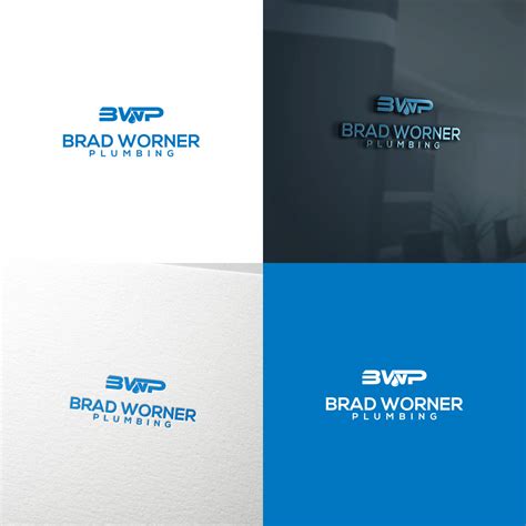 Modern, Professional, Plumber Logo Design for Brad Worner Plumbing by jeruk's | Design #19400421