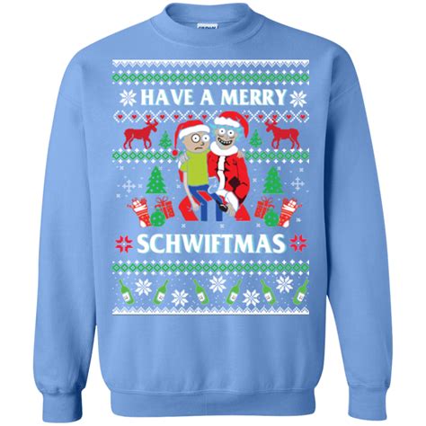 Rick And Morty: Have A Merry Schwiftmas Christmas Sweater - RobinPlaceFabrics