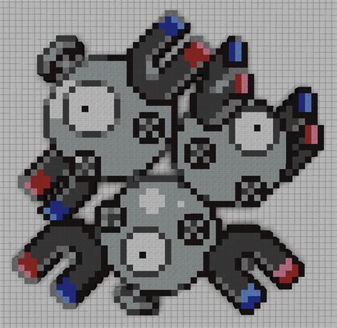 #082 Magneton by PkmnMc on DeviantArt