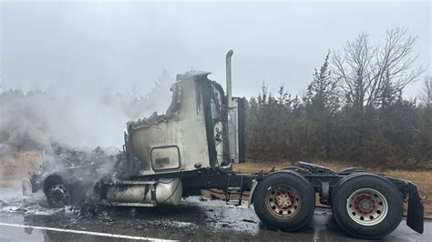 Semi truck fire on Highway 401 | Quinte News