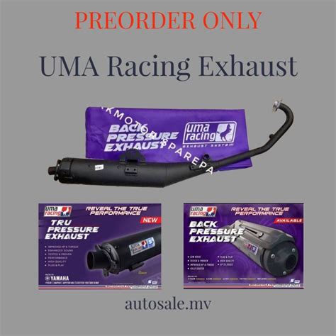 UMA Racing Exhaust PREORDER ONLY | iBay