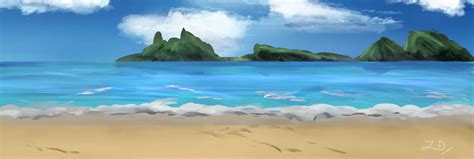 Okinawa beach by ZDManga on DeviantArt