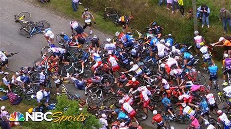 Tour de France crash: Stage 1 pile-up caused by fan to start 2021 race