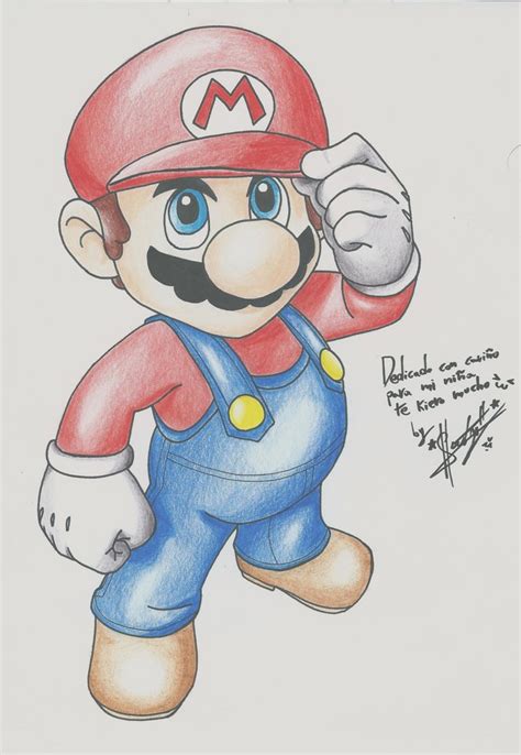 Mario Bros Dibujo A Lapiz Dibujos De Mario Bros Lindos Y Kawaii 13860 ...