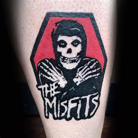 The Misfits Skull Tattoo