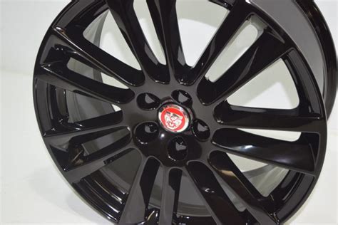 19″ Jaguar F-Pace Wheels Rims Factory OEM Set of 4 59971 Gloss Black – Factory Wheel Republic