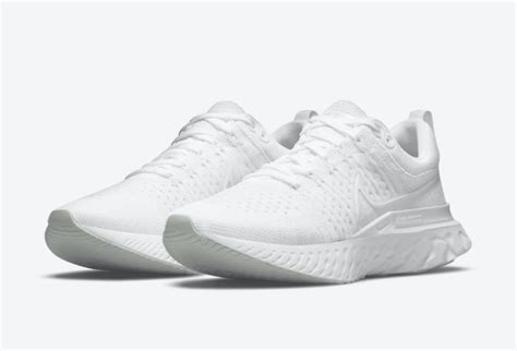 Nike React Infinity Run Flyknit 2 Triple White CT2357-103 Release Date - SBD