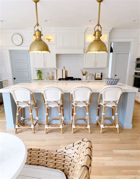 26 Kitchen Island Chairs + Measurements To Know - Chrissy Marie Blog