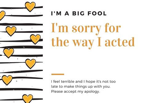 Free printable, customizable apology card templates | Canva