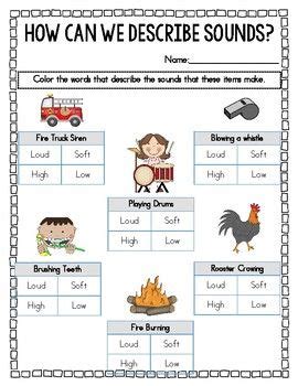 Teach child how to read: Sound Worksheets For 1st Grade Science