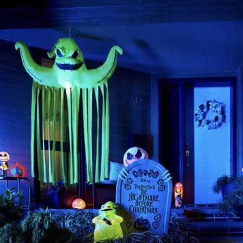 6.5 FT HANGING Oogie Boogie Airblown Inflatable Disney Halloween Decor ...