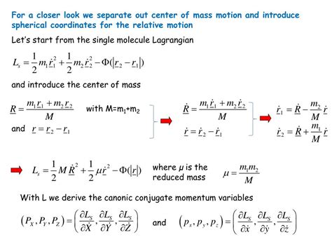 PPT - The equipartition theorem: a classical but sometimes useful ...