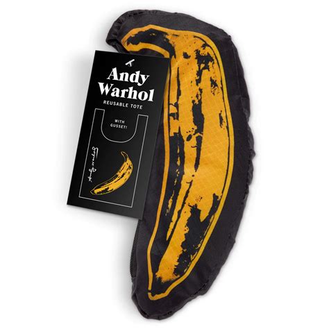 Warhol Banana Reusable Tote Bag