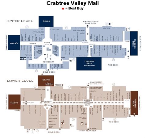 Virtual Crabtree Valley Mall map (SAS/Graph prototype)