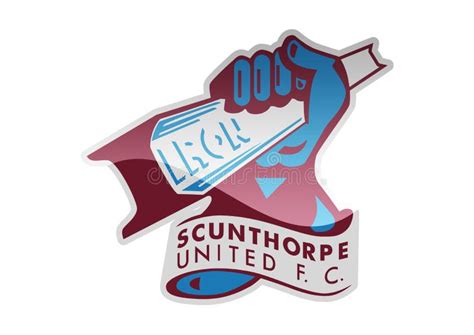 Scunthorpe United FC Logo editorial photography. Illustration of format ...