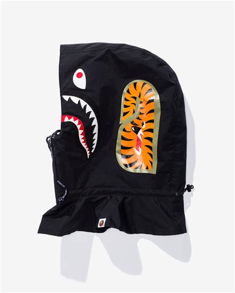 BAPE 1ST CAMO SHARK FACE MASK HOODIE – Undefeated