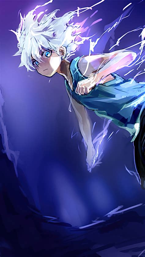 Killua Lightning Hunter X Hunter 4k Pc Hd Wallpaper Rare Gallery ...