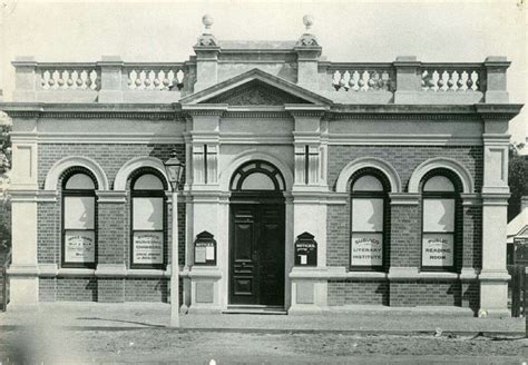 Subiaco Municipal Chambers in Western Australia in 1900. | Australia, Western australia, Suburban