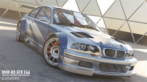 The BMW M3 GTR E46 "NEED FOR SPEED MOST WANTED EDITION" :: Behance