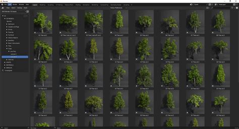 Low Poly Trees Blender 3D model Library - Tutorials, Tips and Tricks - Blender Artists Community