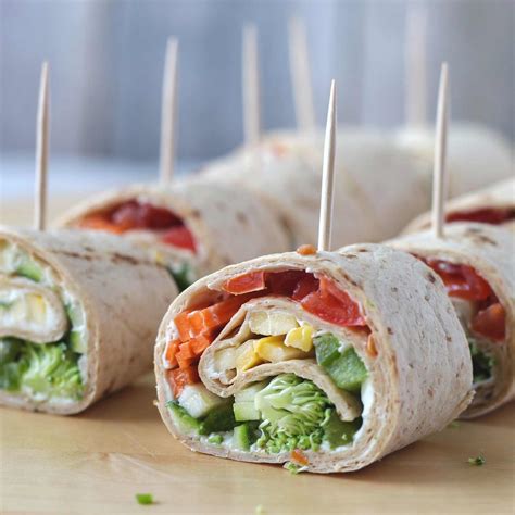 Crunchy Vegetable Wraps | UNL Food