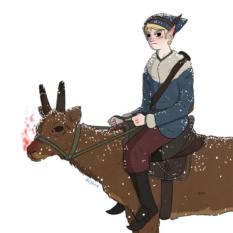 Rudolph and Hermey by Deighvid on DeviantArt