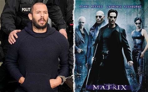 Andrew Tate reveals his connection to the hit Keanu Reeves movie The Matrix