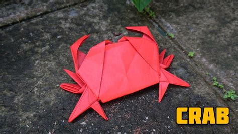 Origami Crab | How to make Origami Crab | Paper craft - YouTube