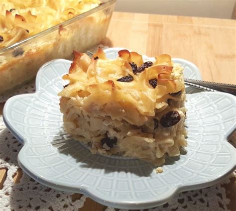 Grandma Rose's Jewish Noodle Kugel (Luchen Kugel) - This Old Gal