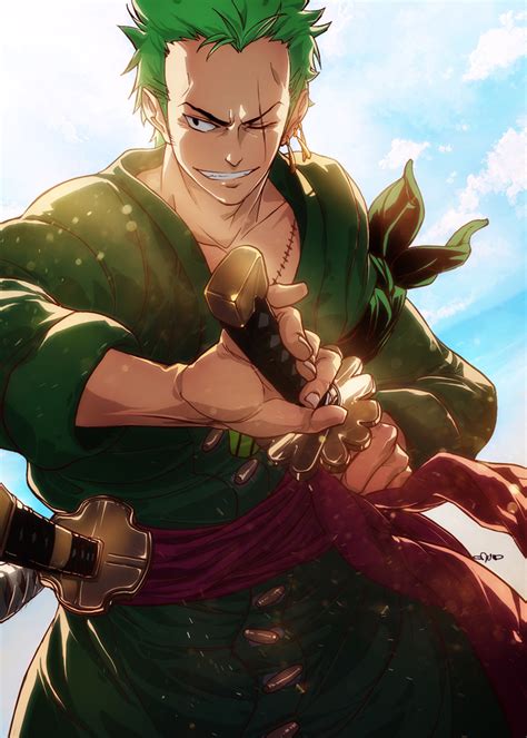 Zoro-One Piece - angryangryasian by angryangryasian on DeviantArt