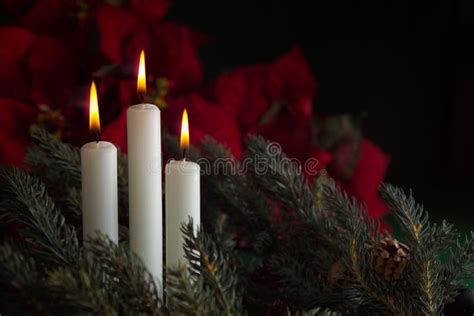 3 Advent Candles Royalty Free Stock Images - Image: 3787349