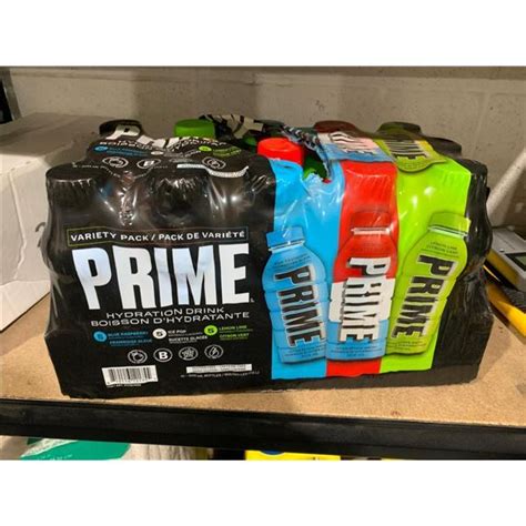 PRIME Hydration Variety Pack Sports Drink, 15x500ml - A D Auction Depot ...