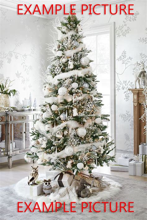 CHRISTMAS SPECIAL: White Marabou Boa to Enhance the Look of Your Centerpiece Tree DIY 72 Inches ...