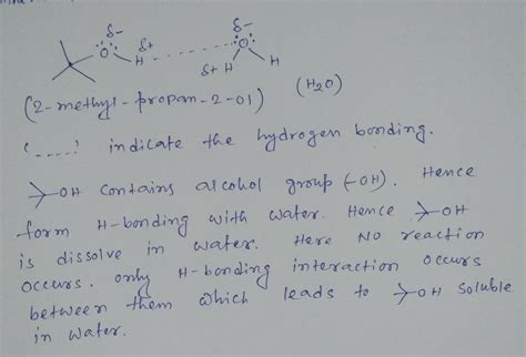 [Solved] draw the mechanism of the 2 methyl propan-2-ol and water ? | Course Hero