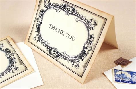 Thank You Card Etiquette 101 - Weddingbells