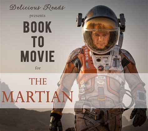 Delicious Reads: The Martian {Book to Movie}