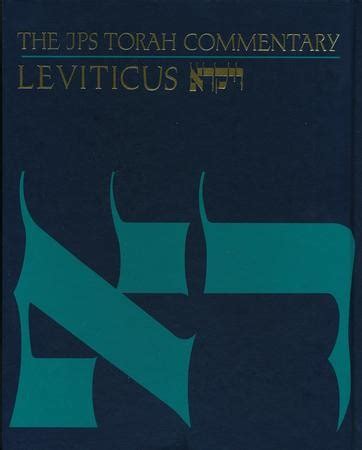 Leviticus: JPS Torah Commentary: Baruch A. Levine: 9780827603288 - Christianbook.com