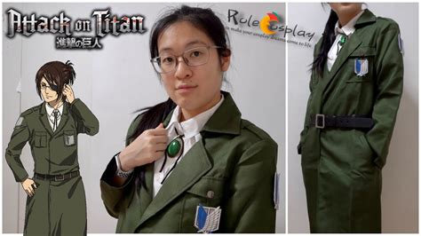 Unboxing and Reviewing 'Attack On Titan: Scouts Regiment Formal Cosplay ...