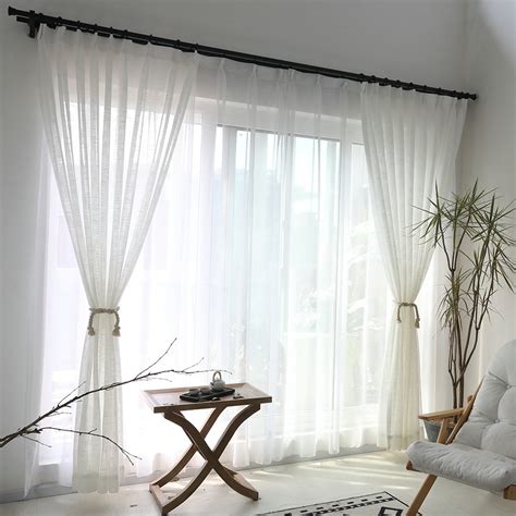 Staggering Ideas Of White Living Room Curtains Ideas | Sweet Kitchen