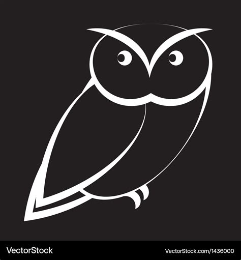 Cartoon owl Royalty Free Vector Image - VectorStock